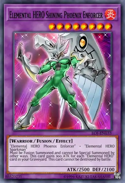 Edison Rulings for Elemental HERO Shining Phoenix Enforcer